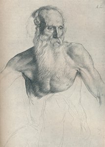 Étude de vieillard à longue barbe - Alphonse Legros