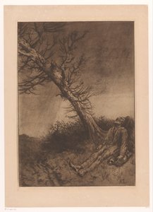 Le mort du Vagabond - Alphonse Legros