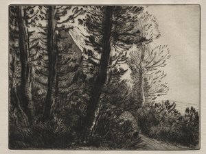 La maison de garde - Alphonse Legros