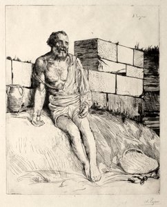 Job (Première Planche) - Alphonse Legros