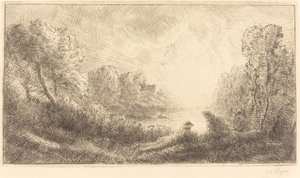 Paysage: Lever du soleil