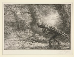 Le Retour à la Chaumière - Alphonse Legros