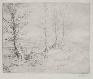 Le long de la rive - Alphonse Legros