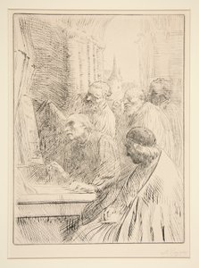 Les Moines à L - Alphonse Legros