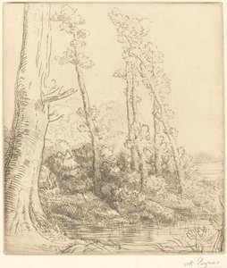 La petite mare - Alphonse Legros