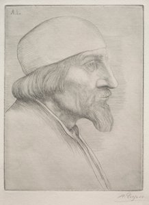 Homme avec une calotte