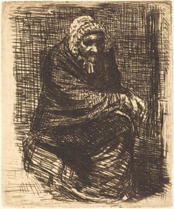 Vieille femme assise