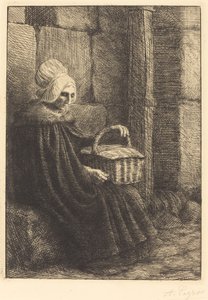 Paysanne des environs de Boulogne dite La femme au panier