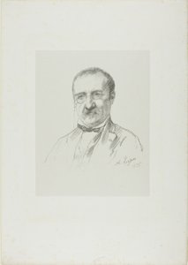 Portrait de Champfleury - Alphonse Legros