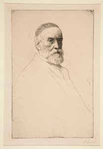 Portrait de G.F. Watts, R.A. - Alphonse Legros