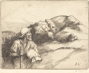 Retour des champs - Alphonse Legros