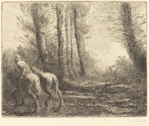 Retour du labourage - Alphonse Legros