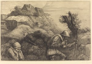 Le retour du bois - Alphonse Legros