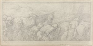 Retour des paysans - Alphonse Legros