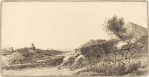 Rentrant le foin - Alphonse Legros