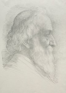 Autoportrait 10e plaque - Alphonse Legros