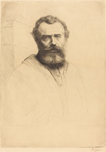 Autoportrait, 3ème planche - Alphonse Legros