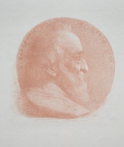 Autoportrait, Médaillon No. 2 (11e Planche)