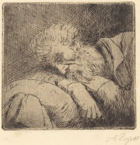 Mendiant endormi - Alphonse Legros