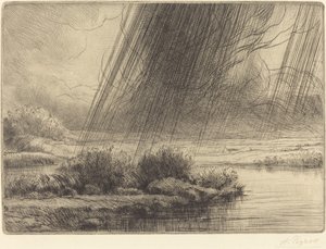Tempête - Alphonse Legros