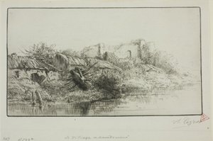 Le Village Abandonné - Alphonse Legros