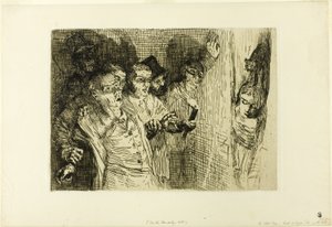 Le chat noir - Alphonse Legros