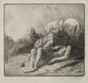 Le Bon Samaritain - Alphonse Legros