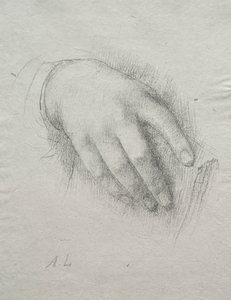 La main de Nora E. Legros