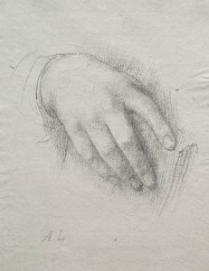 La main de Nora E. Legros