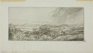 Les cueilleurs de champignons - Alphonse Legros