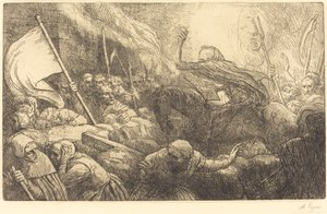 Le triomphe de la mort: La proclamation