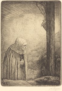 Femme au calvaire - Alphonse Legros