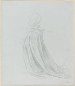 Femme en manteau - Alphonse Legros