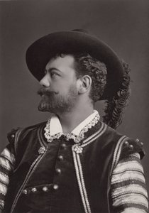 Portrait de Victor Maurel (1848-1923) baryton français en Don Giovanni de Mozart - photographie par Alphonse Justin Liebert (1827-1914) - Alphonse Liebert