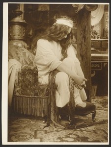 [Model for Illustration of Emil Gebhart