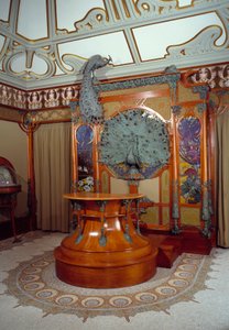 Art Nouveau : décor intérieur de la bijouterie de Georges Fouquet à Paris - Alphonse Mucha