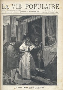 Adieux entre un homme et une femme montant dans un train sur le quai d