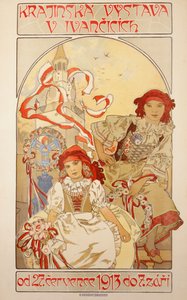 Krajinska Vystava V Ivancicich, 1913 - Alphonse Mucha