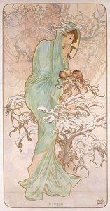 Hiver, vers 1896