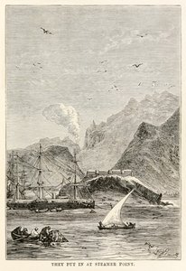 Ils accostent à Steamer Point, de 