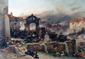 À Neuville, le cimetière de Saint-Privat