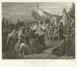 La Soumission de Witikind, 785 après J.-C. - Alphonse Marie de Neuville