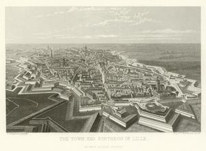 La ville et la forteresse de Lille