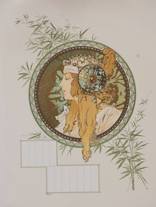 Têtes byzantines : Calendrier blond