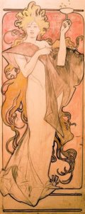 Champagne Ruinart - Alphonse Mucha