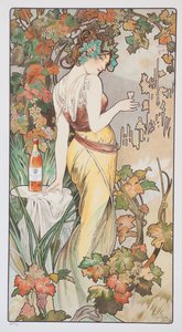 Cognac Bisquit, vers 1899 - Alphonse Mucha