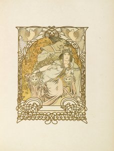 Ilsée, Princesse de Tripoli par Robert de Flers, 1897 - Alphonse Mucha