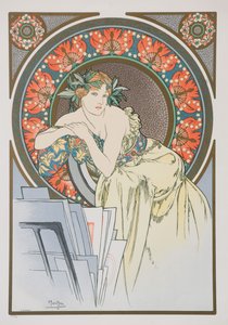 La Femme aux Coquelicots, 1898 - Alphonse Mucha