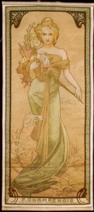 Le printemps - Alphonse Mucha