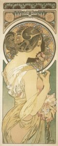 Primevère - Alphonse Mucha